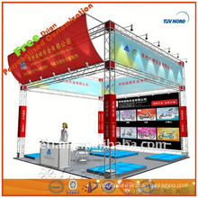 Lighting glass floor event exhibition booth made in Shanghai